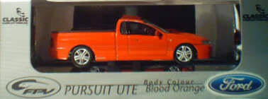 43584 2003 FPV Pursuit Ute - Blood Orange
